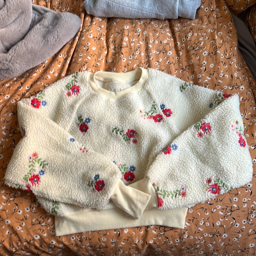 Sherpa pullover